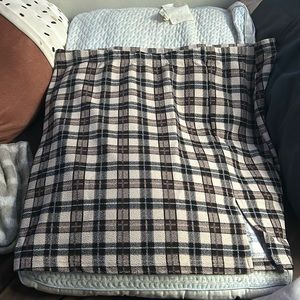 Plaid skirt